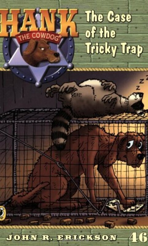 Book cover for "The Case of the Tricky Trap" by John R Erickson
