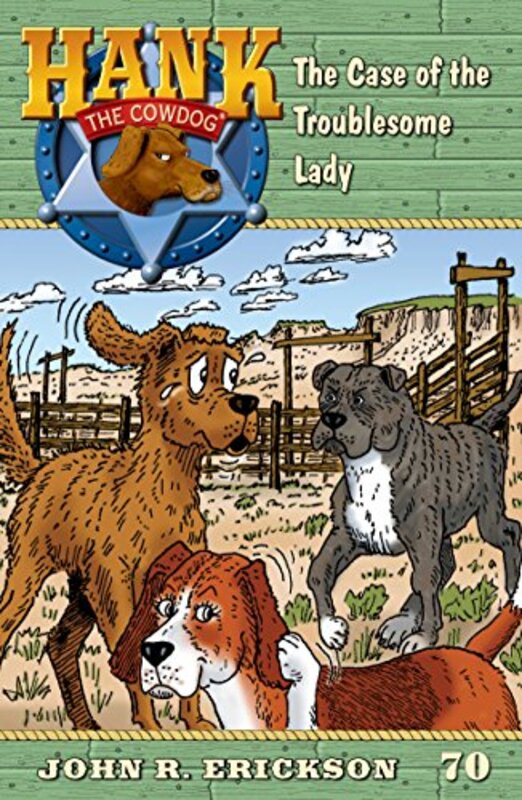 Book cover for "The Case of the Troublesome Lady" by John R Erickson