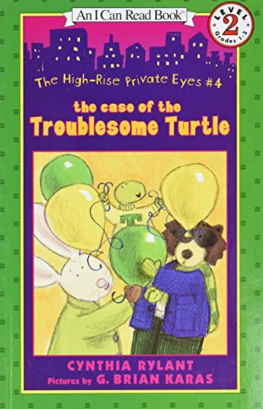 Book cover for "The Case of the Troublesome Turtle" by Cynthia Rylant
