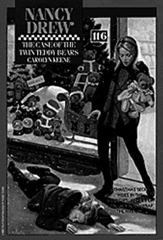 Book cover for "The Case of the Twin Teddy Bears" by Mildred A Wirt