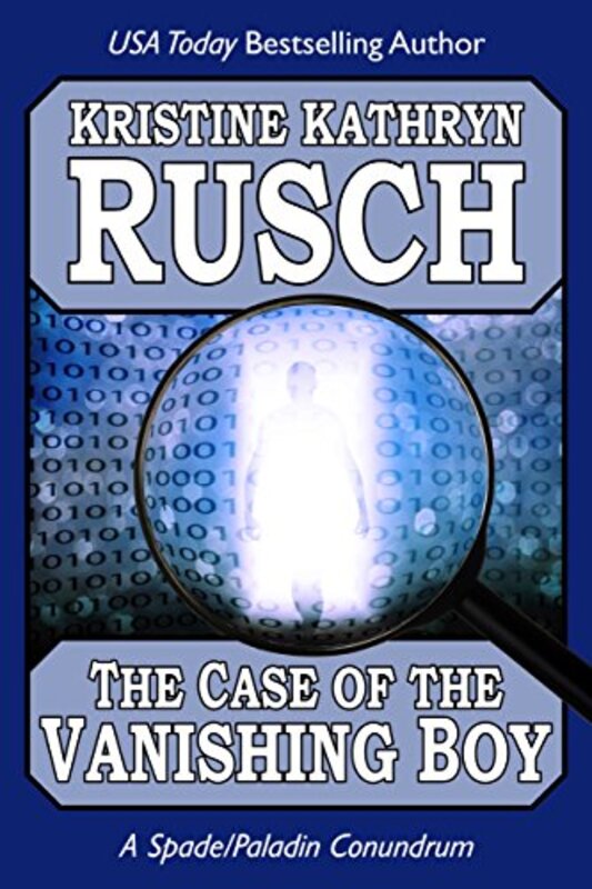 Book cover for "The Case of the Vanishing Boy" by Kristine Kathryn Rusch