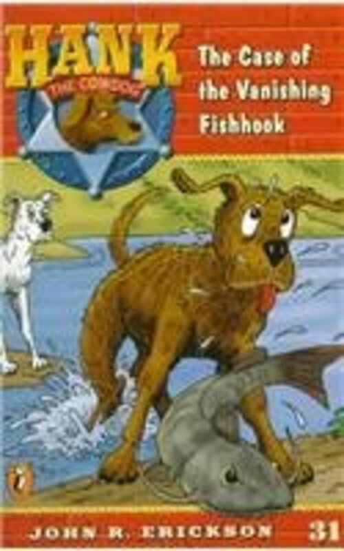 Book cover for "The Case of the Vanishing Fishhook" by John R Erickson