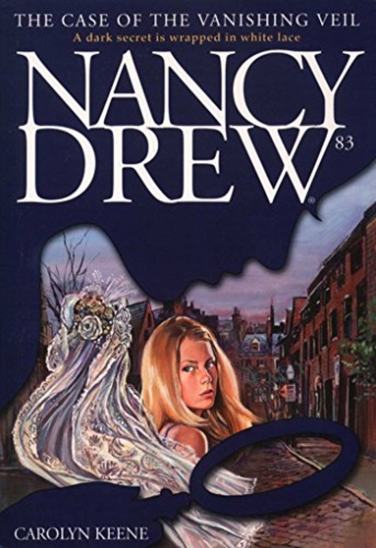 Book cover for "The Case of the Vanishing Veil" by Carolyn Keene