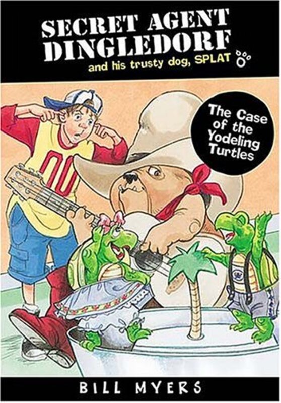 Book cover for "The Case of the Yodeling Turtles" by Bill Myers
