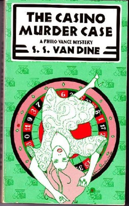 Book cover for "The Casino Murder Case" by SS Van Dine