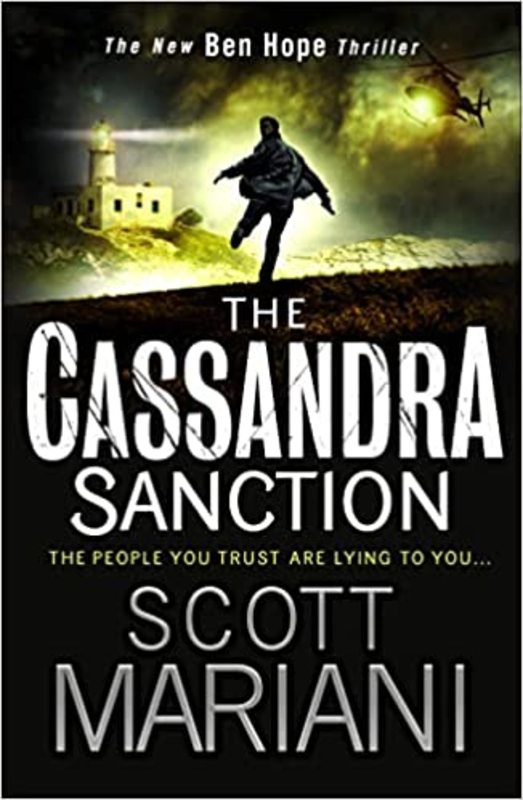 Book cover for "The Cassandra Sanction" by Scott Mariani