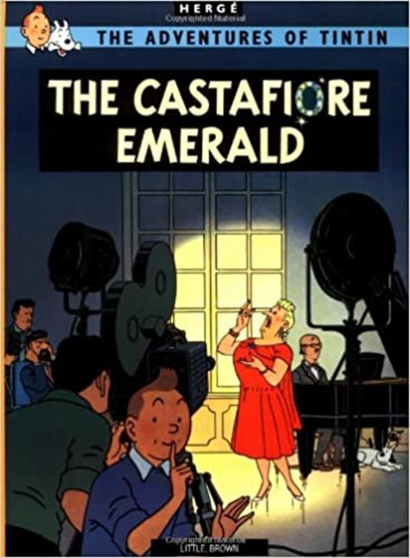 Book cover for "The Castafiore Emerald" by Hergé