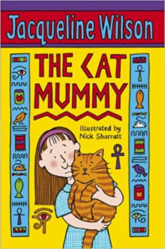 Book cover for "The Cat Mummy" by Jacqueline Wilson
