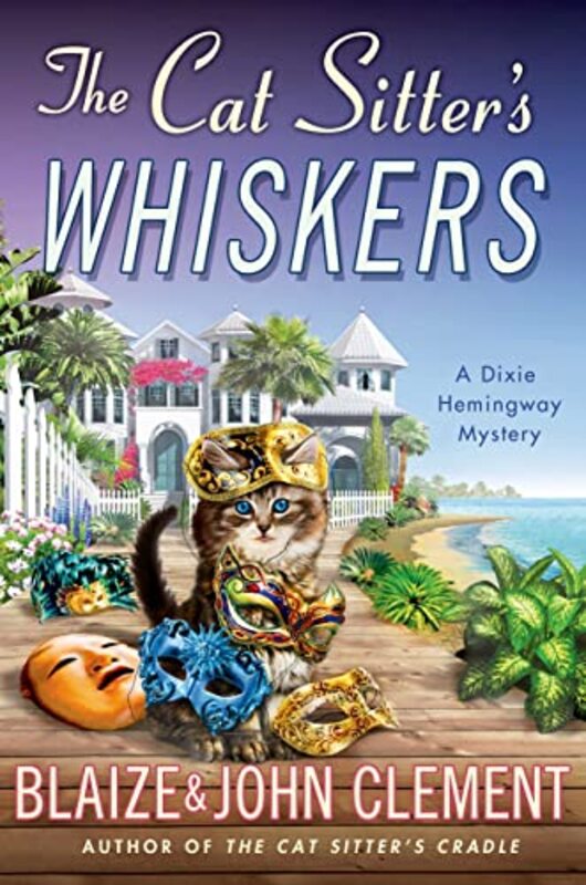 Book cover for "The Cat Sitter's Whiskers" by Blaize Clement