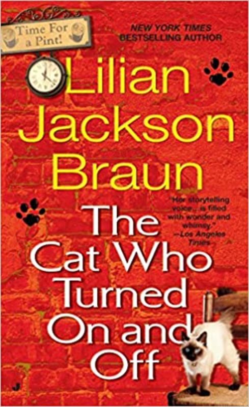 Book cover for "The Cat Who Turned On And Off" by Lilian Jackson Braun