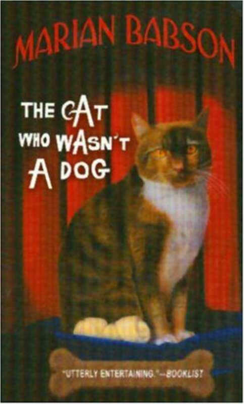 Book cover for "The Cat Who Wasn't a Dog" by Marian Babson