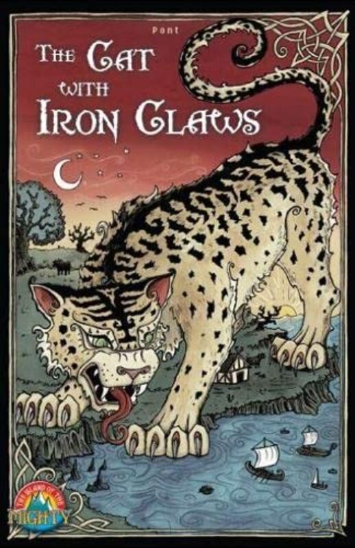 Book cover for "The Cat with Iron Claws" by Catherine Fisher