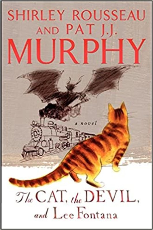 Book cover for "The Cat, The Devil, and Lee Fontana" by Shirley Rousseau Murphy