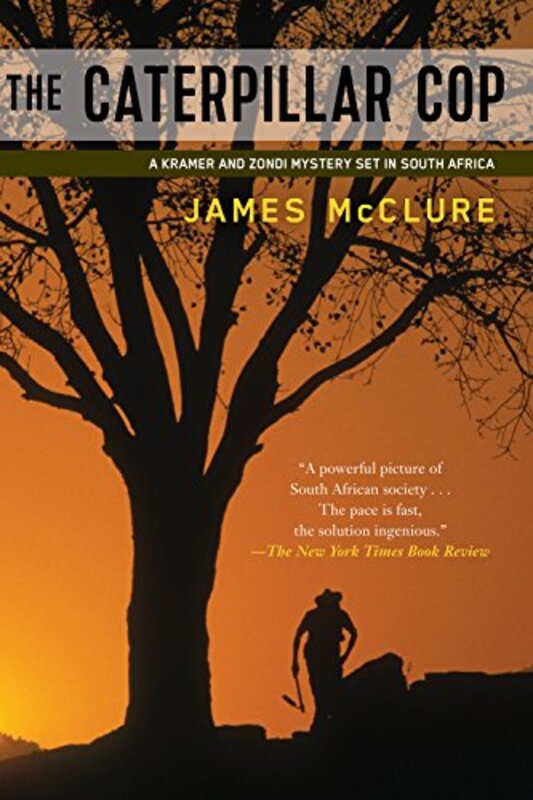 Book cover for "The Caterpillar Cop" by James McClure