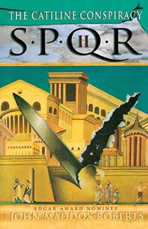 Book cover for "The Catiline Conspiracy" by John Maddox Roberts