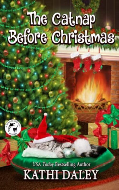 Book cover for "The Catnap Before Christmas" by Kathi Daley