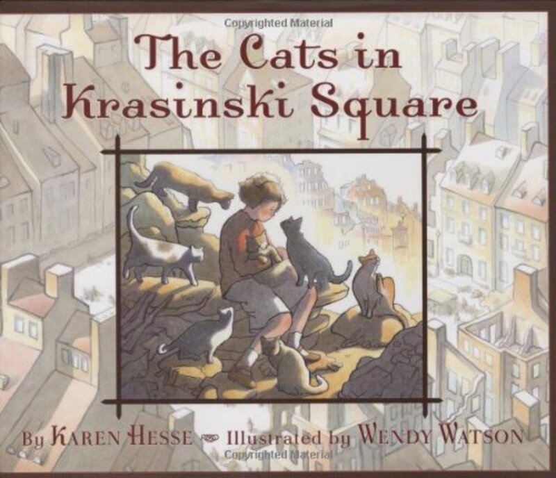 Book cover for "The Cats In Krasinski Square" by Karen Hesse