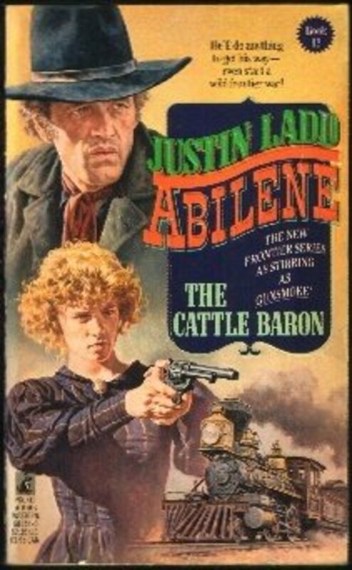 Book cover for "The Cattle Baron" by James Reasoner