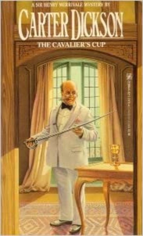 Book cover for "The Cavalier's Cup" by John Dickson Carr