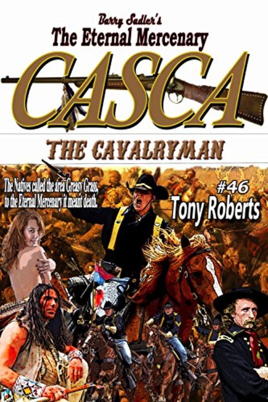 Book cover for "The Cavalryman" by Tony Roberts