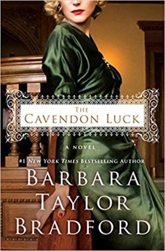 Book cover for "The Cavendon Luck" by Barbara Taylor Bradford