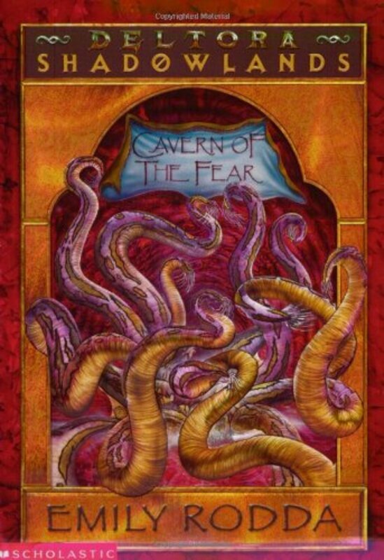 Book cover for "The Cavern of the Fear" by Emily Rodda