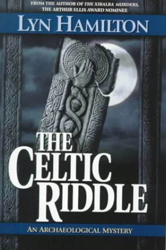 Book cover for "The Celtic Riddle" by Lyn Hamilton