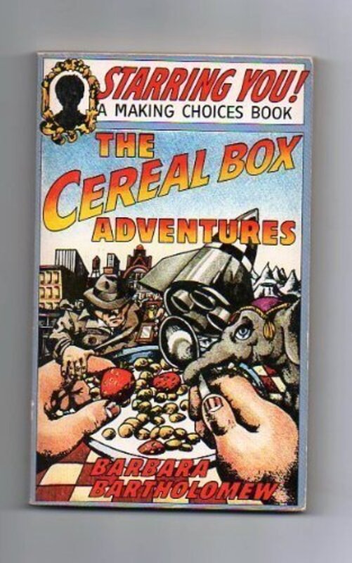 Book cover for "The Cereal Box Adventures" by Barbara Bartholomew