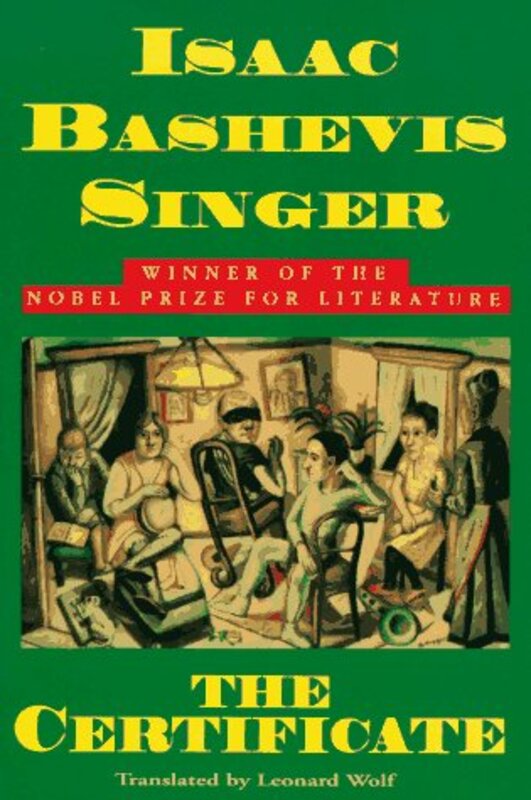 Isaac Bashevis Singer book cover
