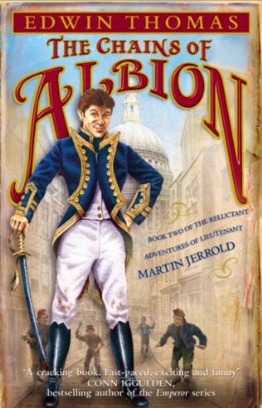 Book cover for "The Chains of Albion" by Tom Harper
