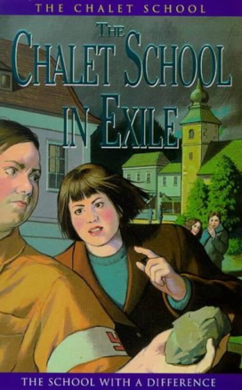 Book cover for "The Chalet School in Exile" by Elinor M Brent Dyer