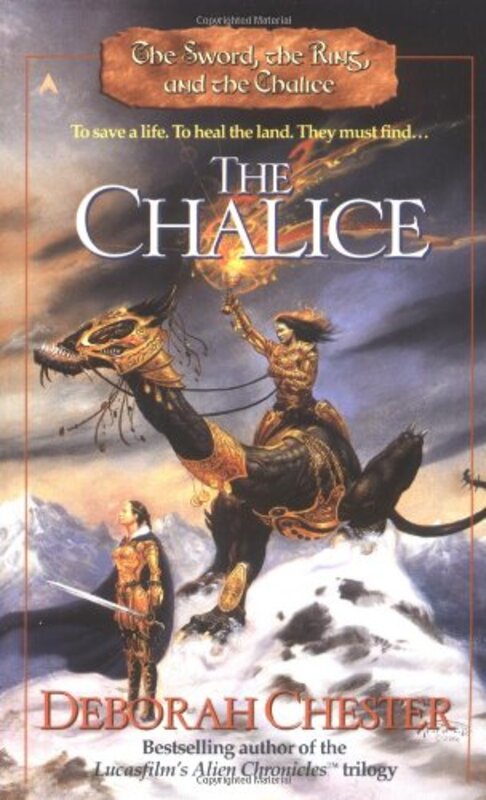 Book cover for "The Chalice" by Deborah Chester