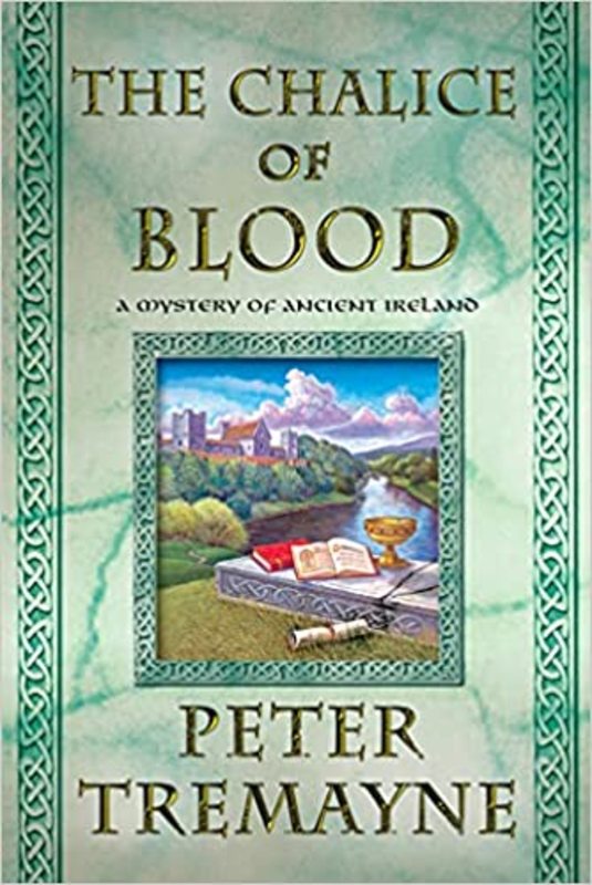 Book cover for "The Chalice of Blood" by Peter Tremayne