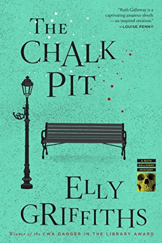 Book cover for "The Chalk Pit" by Elly Griffiths