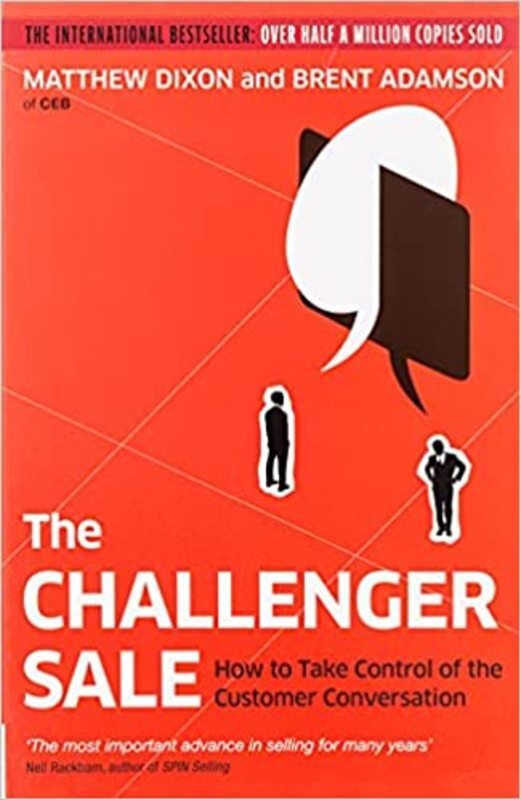 Book cover for "The Challenger Sale" by Matthew Dixon