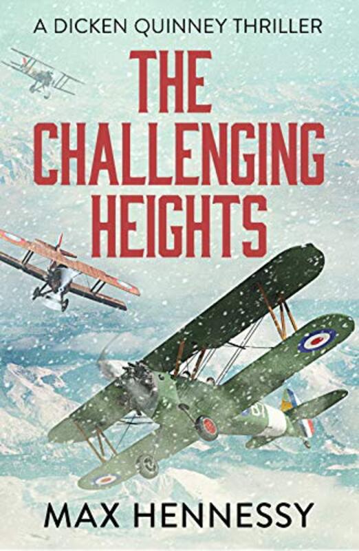 Book cover for "The Challenging Heights" by Max Hennessy