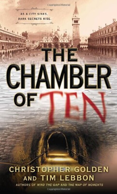 Book cover for "The Chamber of Ten" by Tim Lebbon