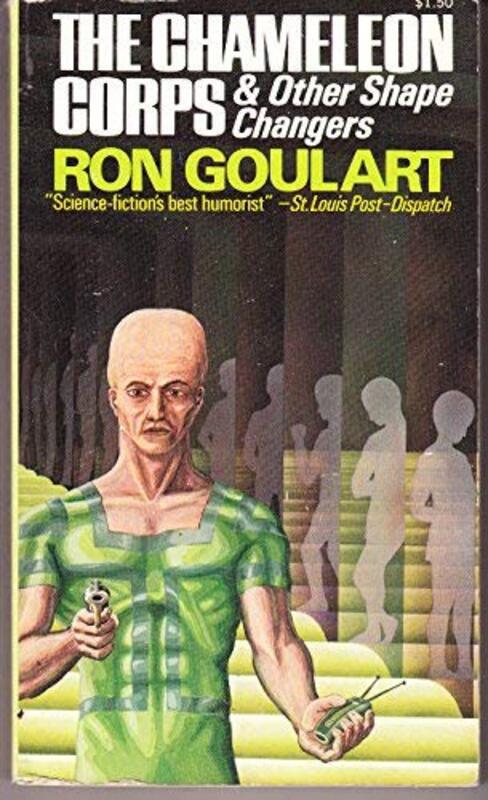 Book cover for "The Chameleon Corps and Other Shape Changers" by Ron Goulart