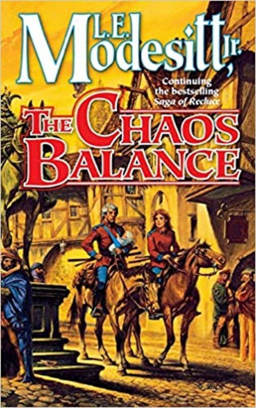 Book cover for "The Chaos Balance" by L.E. Modesitt, Jr.