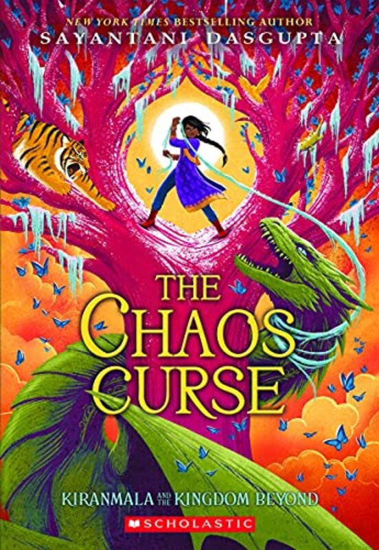 Book cover for "The Chaos Curse" by Sayantani DasGupta