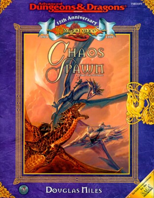 Book cover for "The Chaos Spawn" by Douglas Niles