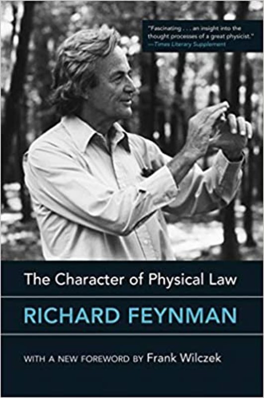 Book cover for "The Character of Physical Law" by Richard P. Feynman
