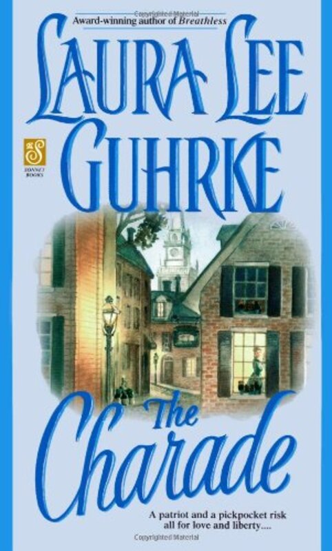 Book cover for "The Charade" by Laura Lee Guhrke