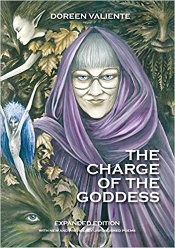 Book cover for "The Charge of the Goddess" by Doreen Valiente