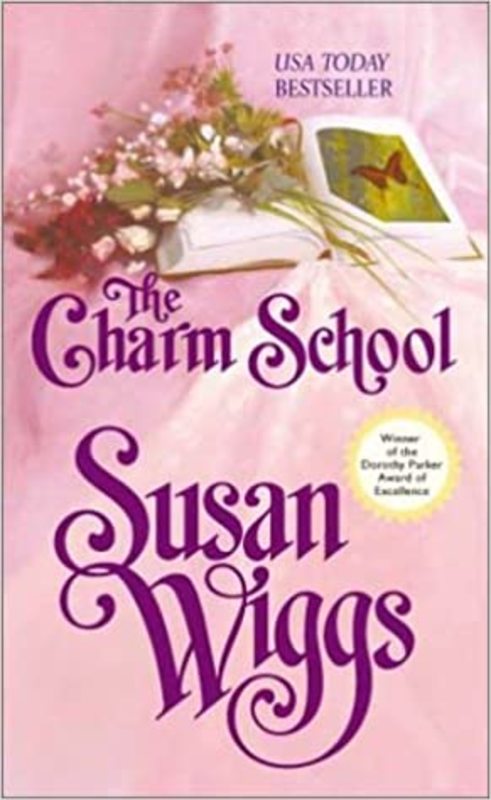 Book cover for "The Charm School" by Susan Wiggs