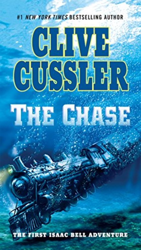 Book cover for "The Chase" by Clive Cussler