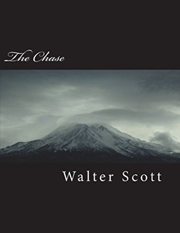 Book cover for "The Chase" by Sir Walter Scott
