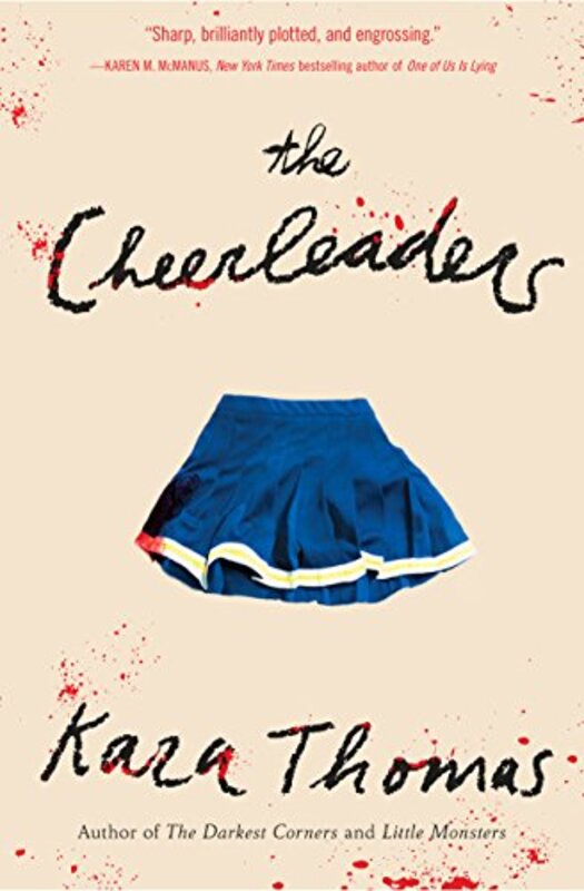 Book cover for "The Cheerleaders" by Kara Thomas