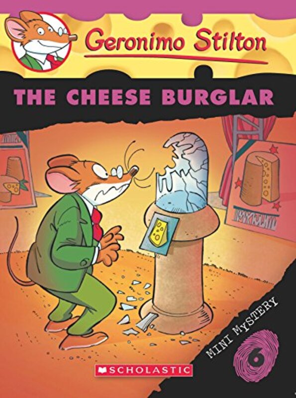 Book cover for "The Cheese Burglar" by Elisabetta Dami