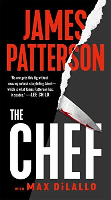 Book cover for "The Chef" by James Patterson
